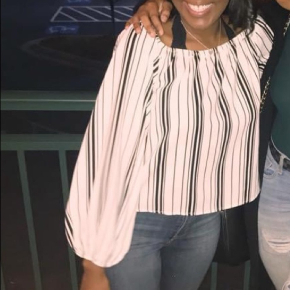 Off the shoulder shirt